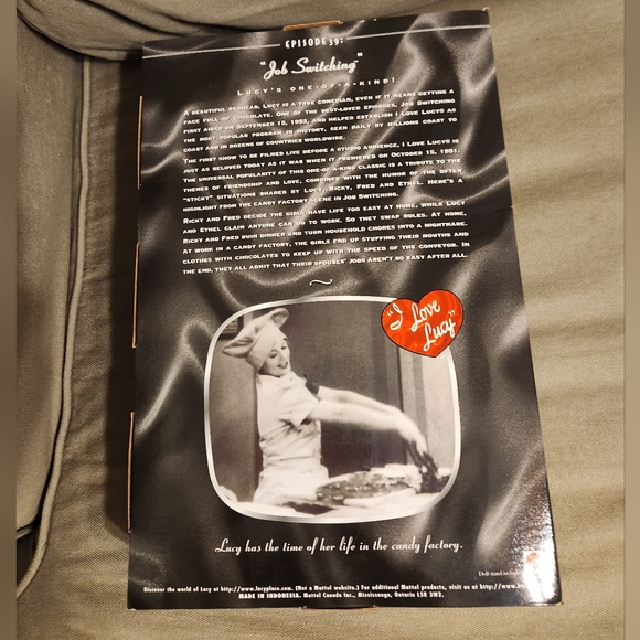 NWT I LOVE LUCY - JOB SWITCHING DOLL EPISODE 39 NRFB - Picture 2 of 4